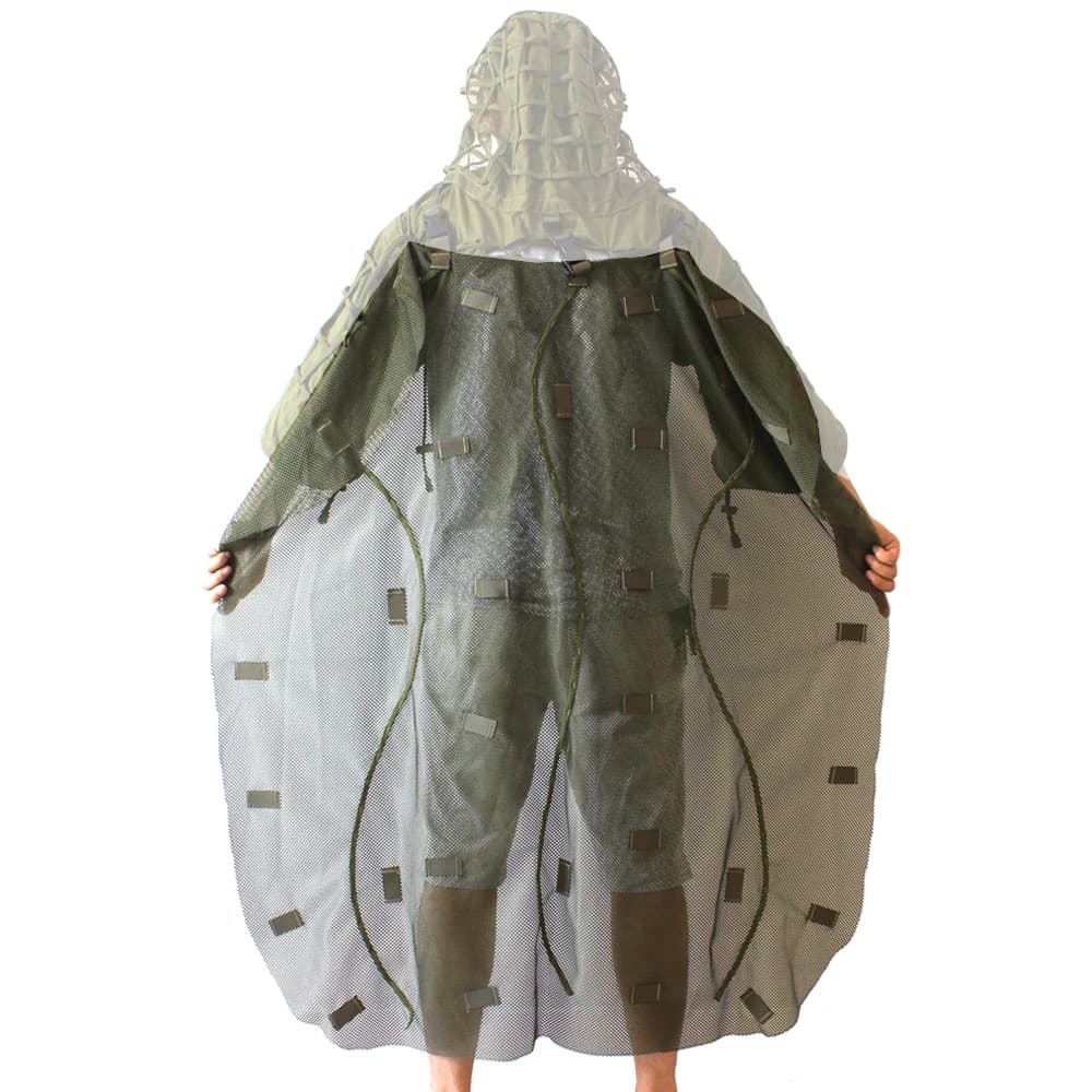 Combinaison Ghillie tactique rocotactique, capuche de Viper Ghillie respirante avec manteau de Snipe