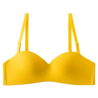 Soutien-gorge push-up invisible sans bretelles pour femme, bralette sans fil, lingerie sexy, brassiè
