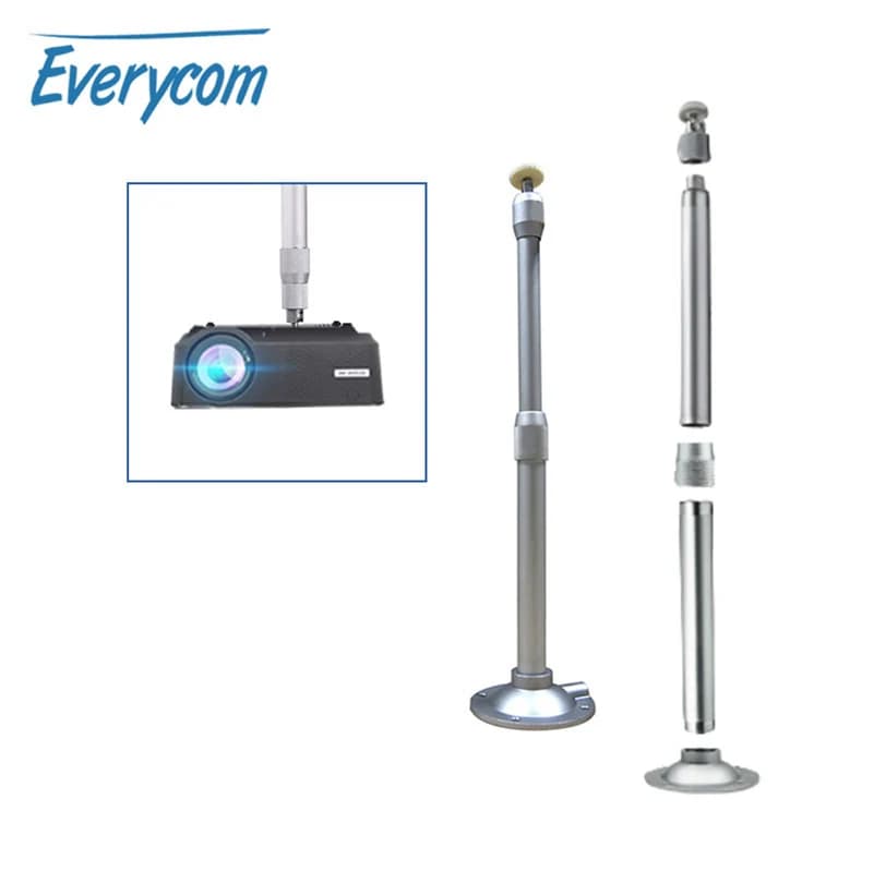 Accessoires pour projecteur Everycom, support mural de plafond en aluminium de haute qualité, réglab