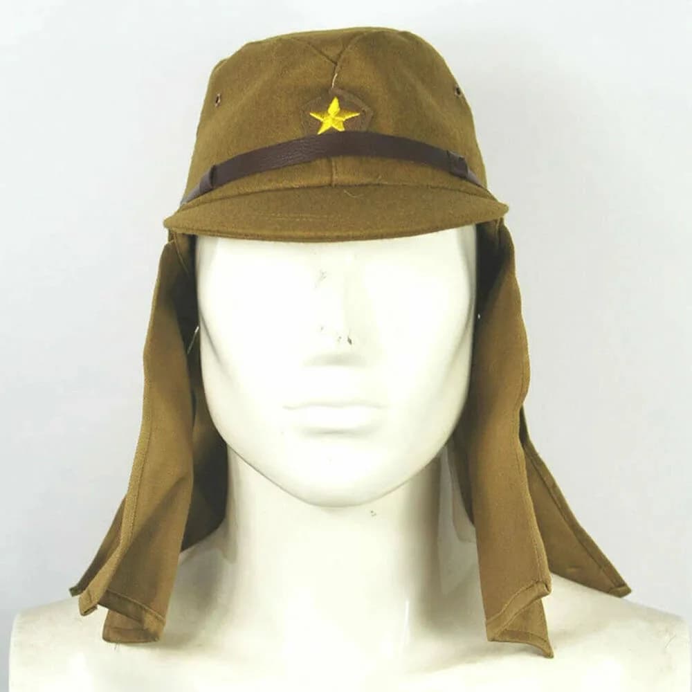 Reproduction de la seconde guerre mondiale, casquette de soldat de l'armée japonaise IJA, chapeau en