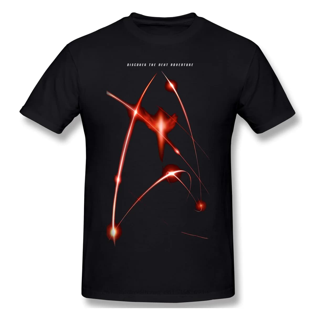 Hommes vêtements étoiles Treke Science-FictionTV série Homme T-Shirt Discovery saison 2 Premier affi