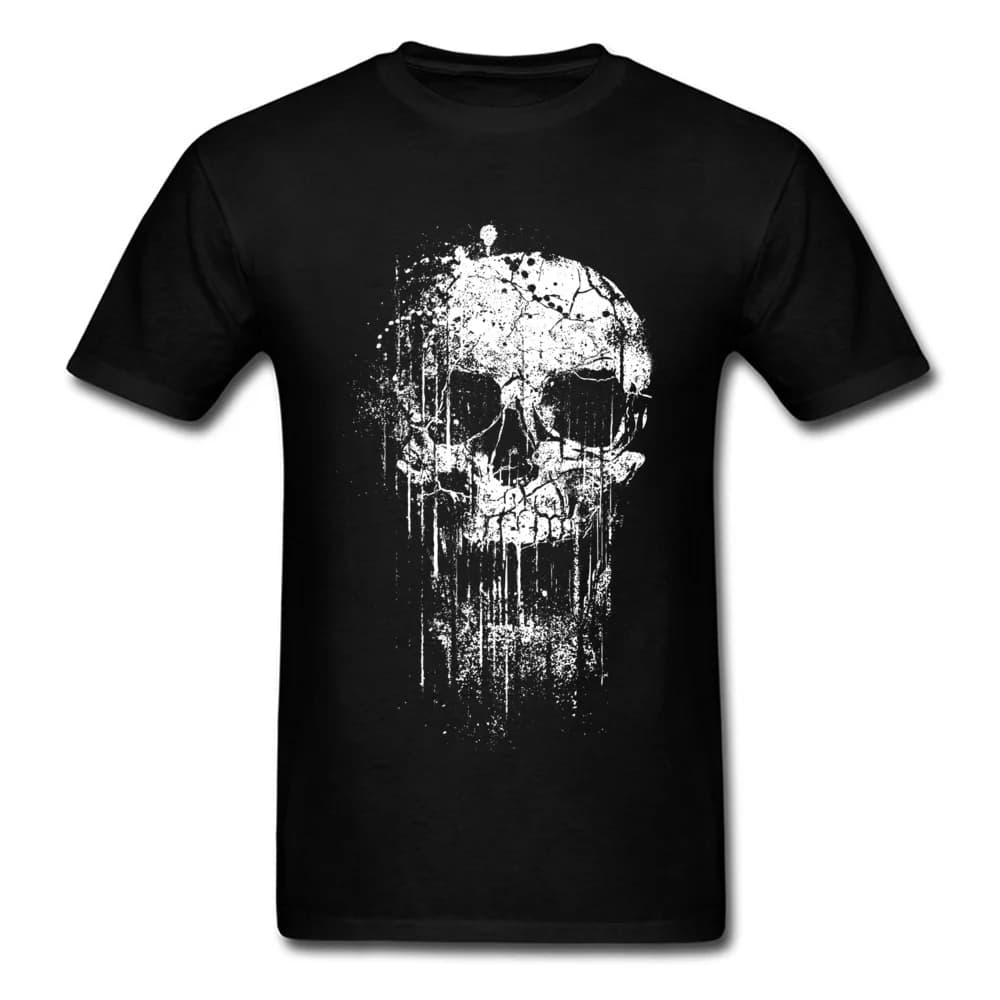Camisa T Shirt Cool crâne nouveau Design à manches courtes hommes t-shirts célèbre marque mode été t