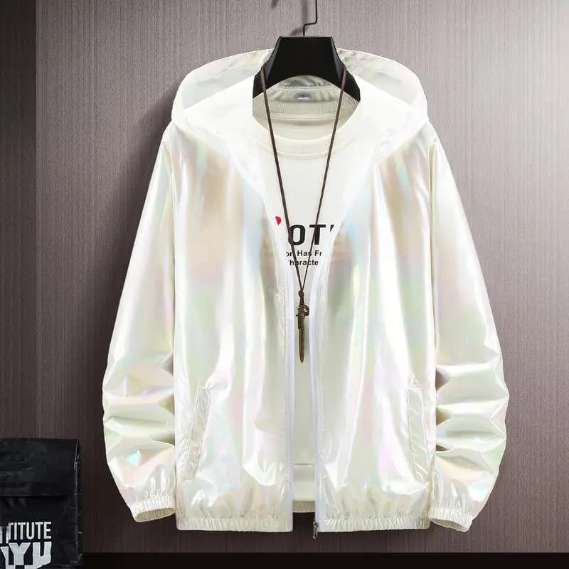 Vêtements de protection solaire brillants colorés pour hommes et femmes, vêtements d'été pour couple