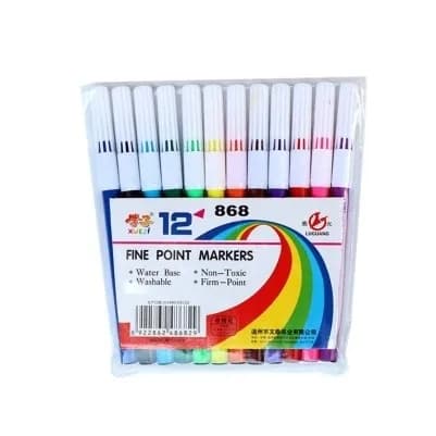 Stylos marqueurs colorés à pointe fine pour enfants et étudiants, fournitures d'art pour scrapbookin