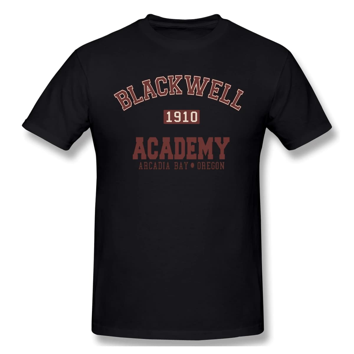 T-shirt col rond 100% coton, décontracté, avec la Life Is Strange, Blackwell Academy, offre spéciale