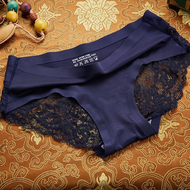 BZEL – sous-vêtements Sexy en dentelle pour femmes, Lingerie confortable et confortable, slip en soi