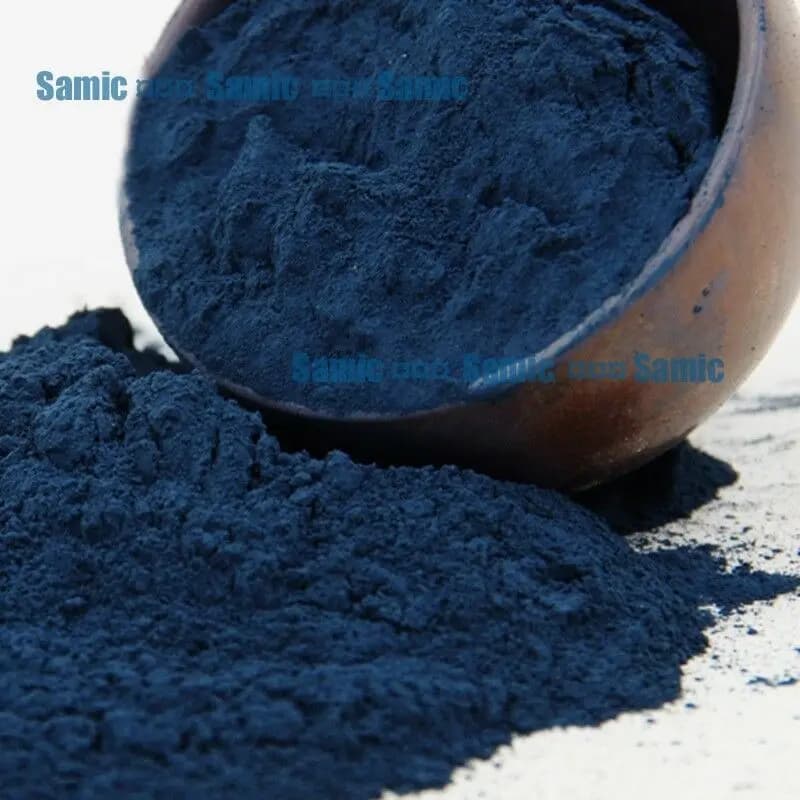 100g colorant naturel poudre bleue Indigo/poudre de feuille d'indigo colorant indigo ingrédient cosm