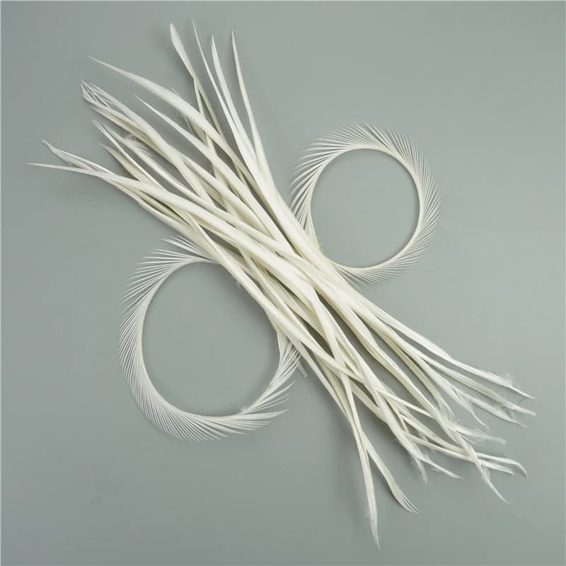 Plumes d'oie teintes 13-18cm, pour l'artisanat, la création de bijoux, accessoires artisanaux, plume