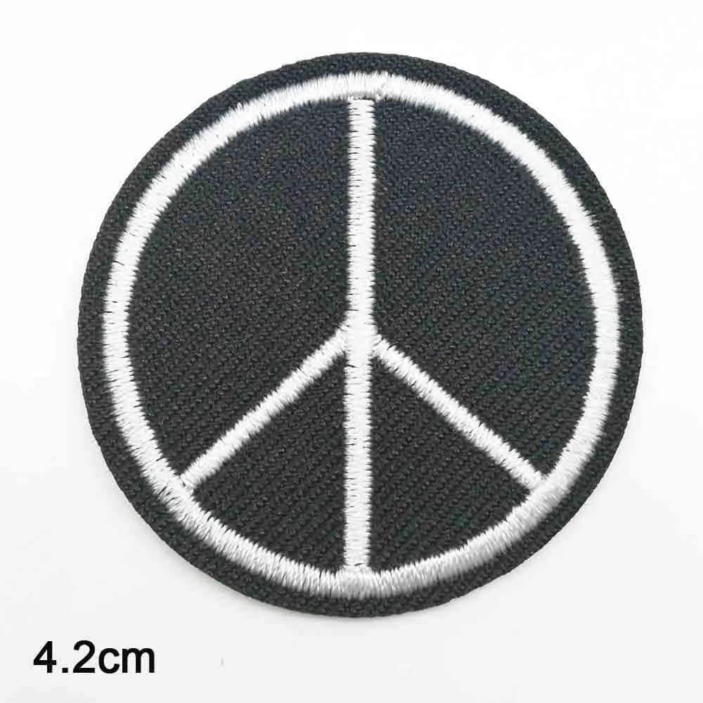 Vêtements brodés avec amour et paix, Patch pour filles et garçons, vente en gros