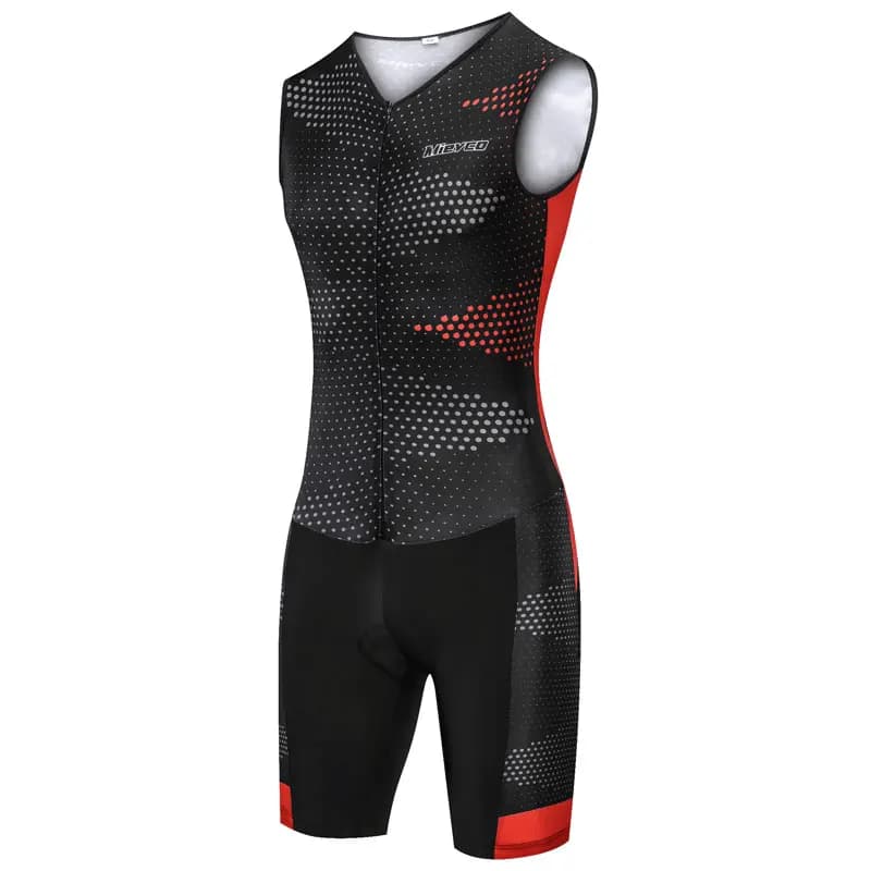 Combinaison de triathlon pour hommes, vêtements de cyclisme, combinaison de course, maillot de cycli