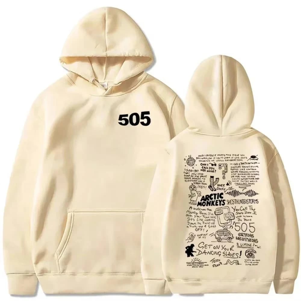 Arctic Monkeys 505 sweat à capuche unisexe musique Merch groupe marchandise cadeau pour les Fans Str