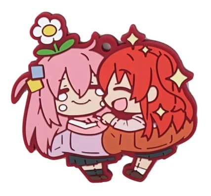 Porte-clés en PVC BOCCHI THE ROCK Anime Gotoh Hitori Ijichi Nijika Yamada Ryo Kita Ikuyo