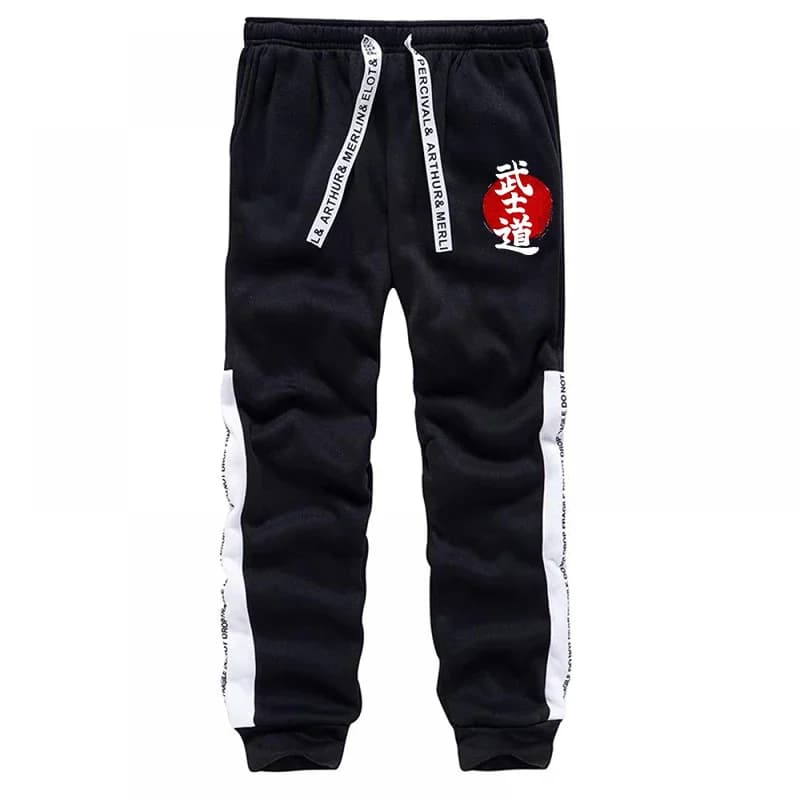 Japonais Bushido imprimer sweats à capuche pantalons de survêtement 2025 offre spéciale hommes survê