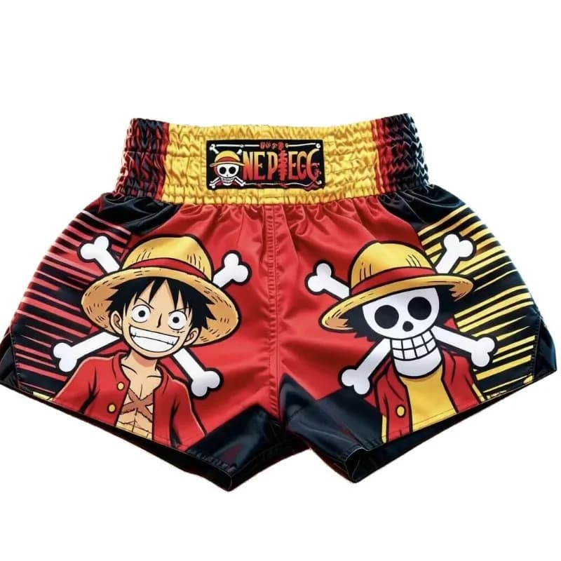 Shorts de Muay Thai One Piece Luff pour hommes, pantalons d'entraînement, pantalons de sport, de fit