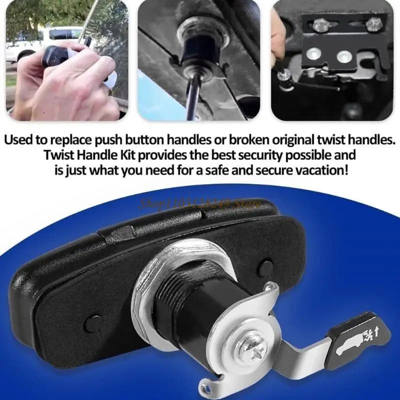 Accessoires de modification de camion pour 100XQ 100XL 100XR : Ensemble de poignées torsadées avec c