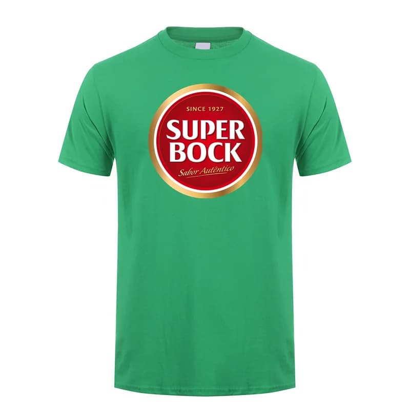 SUPollBOCK SABOR AUTENTICO Économie Unisexe Y-Tee DZ-007 Super Bock T Shirt Été Hommes Cool Coton Ma