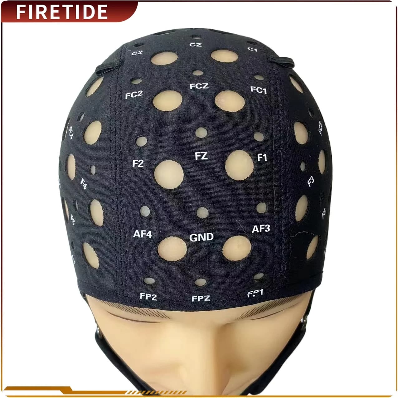Capuchon d'électrode en caoutchouc pour Sandwich, épais, 64 fils, pour Machine EEG, peut être person