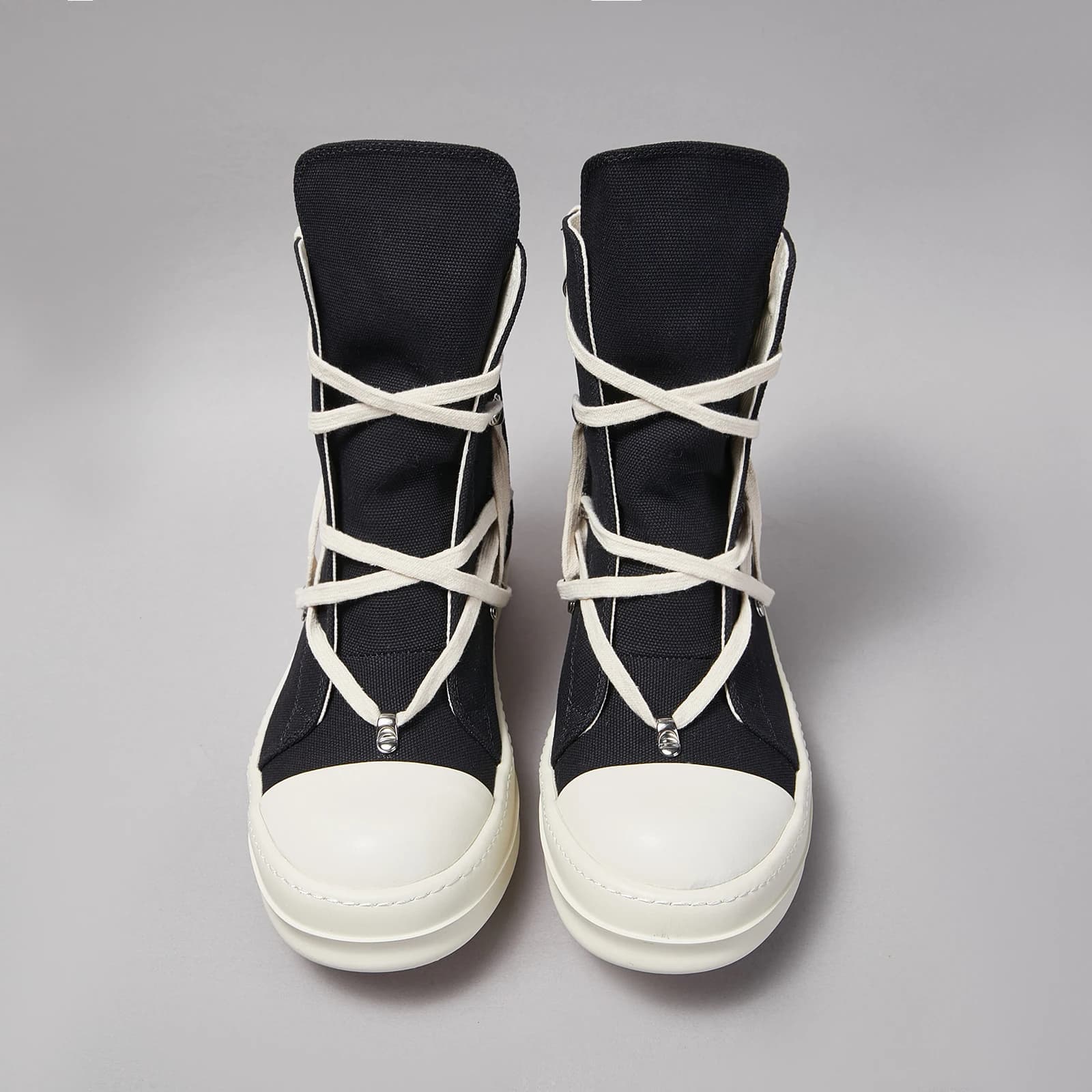 Marque femmes Sneaker décontracté haut à lacets hommes chaussure pentagramme noir luxe concepteur go