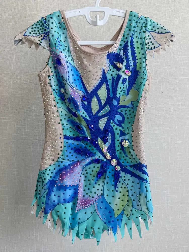Tenues de gymnastique artistique pour enfants, vêtements de performance pour filles, compétition et 