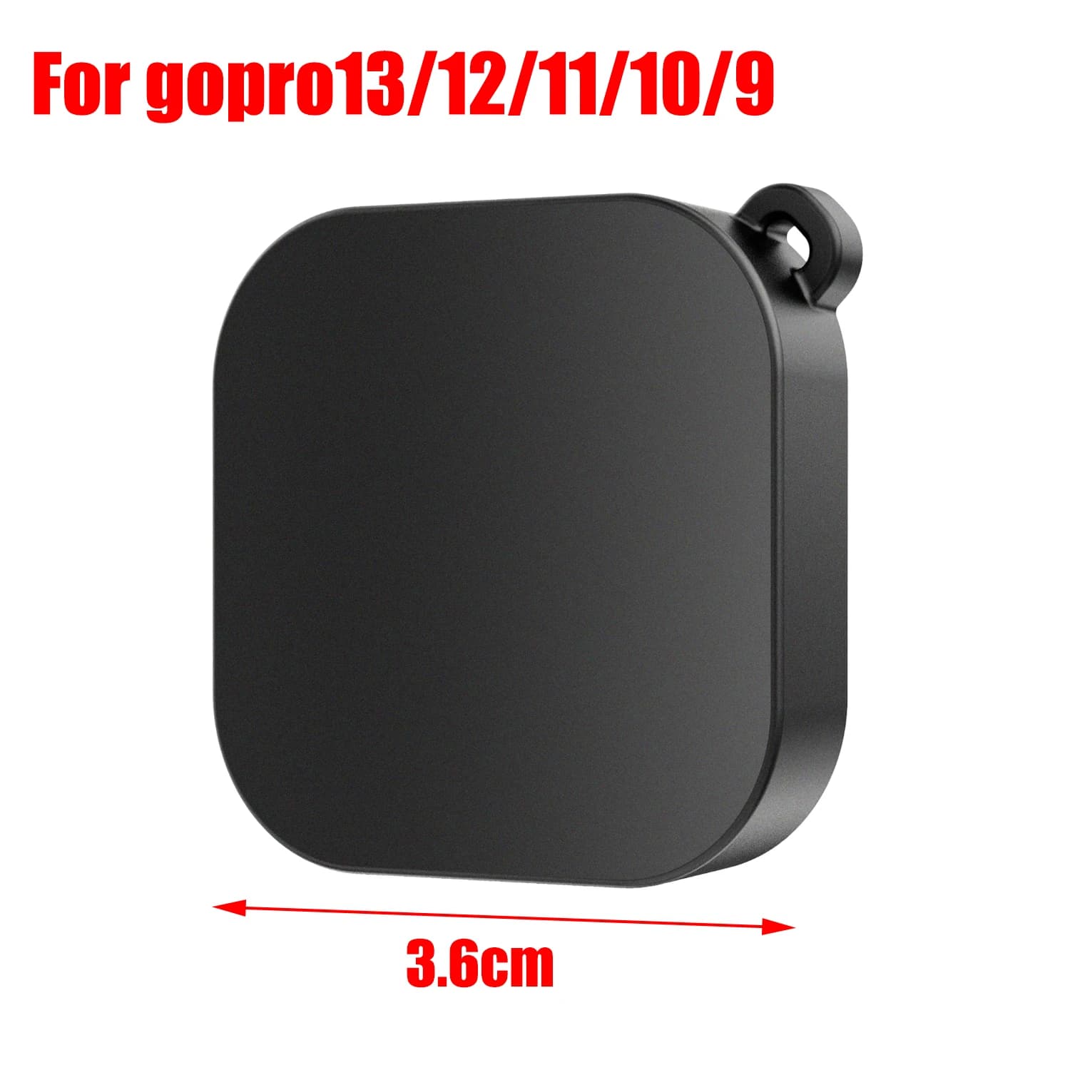 Capuchons d'objectif d'appareil photo en silicone pour GoPro Hero 13 Black, anti-chute, anti-poussiè
