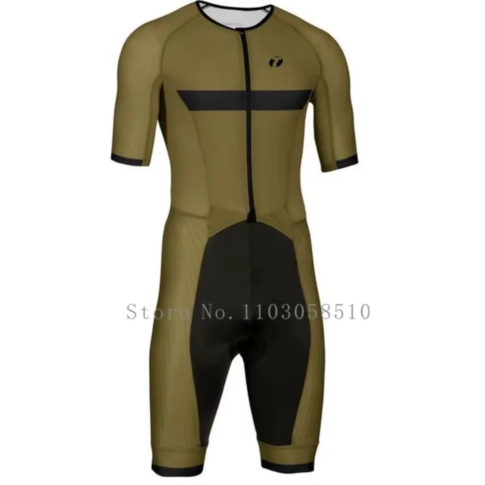 TRIMaler- Combinaison Trisuit TriDuvet pour la Natation, Combinaison de Cyclisme, Combinaison de Cou
