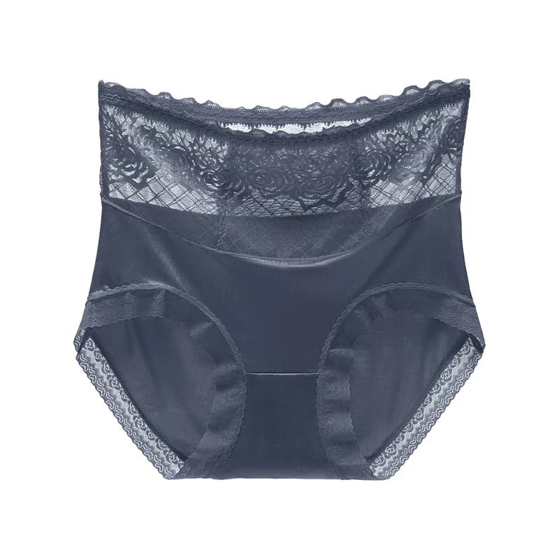 Modal Underwear For Women Ladies Sexy Lace High Waist Panties Big Size Seamless Briefs Lingerie Soft