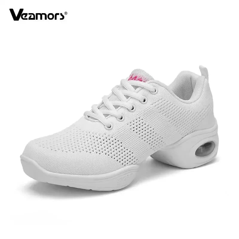 Chaussures de danse Jazz pour femmes, baskets légères et respirantes