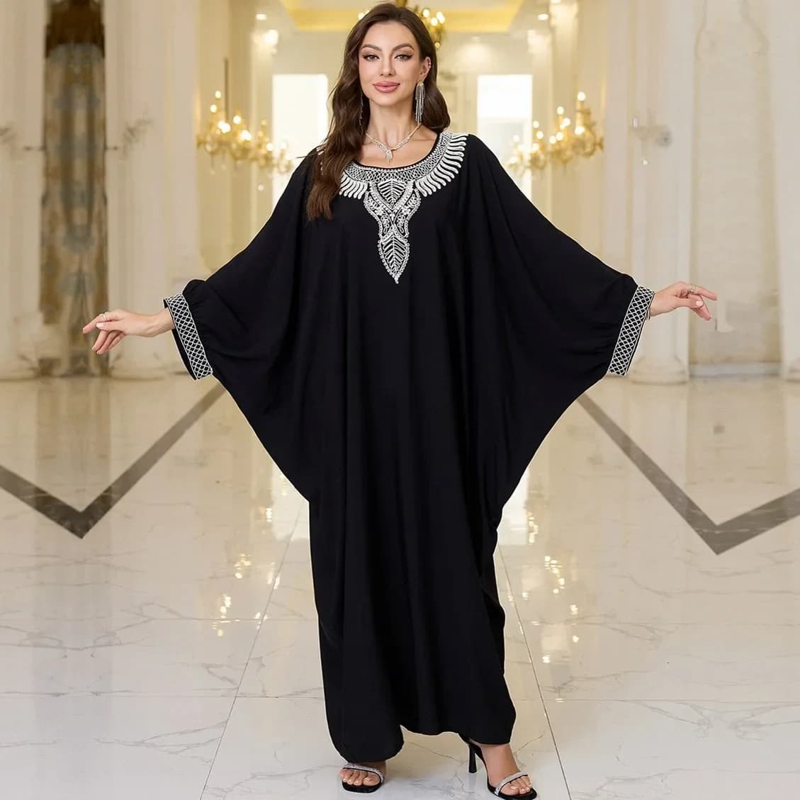 Robes africaines pour femmes musulmanes, Abayas, Boubou, Dashiki, Ankara, Robe de soirée, Kaftan de