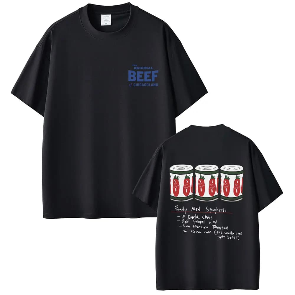L'ours émission de télévision T-shirts l'origine boeuf de Chicagoland drôle Meme t-shirt été hommes 