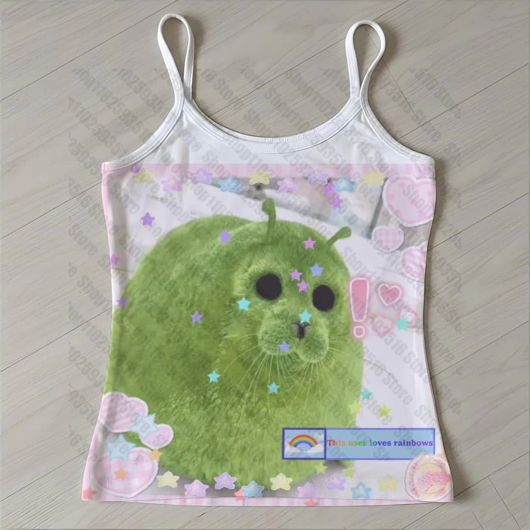 Crop tops pour femmes, vêtements gothiques courts pour femmes, hauts kawaii, esthétique Y2K, chemisi
