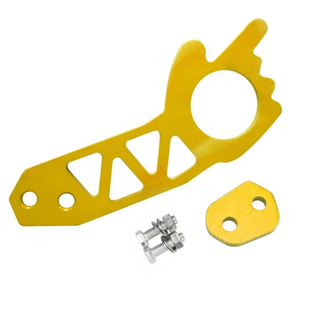 Crochets de remorquage universels en aluminium pour course, kit de crochets de traction avant et arr