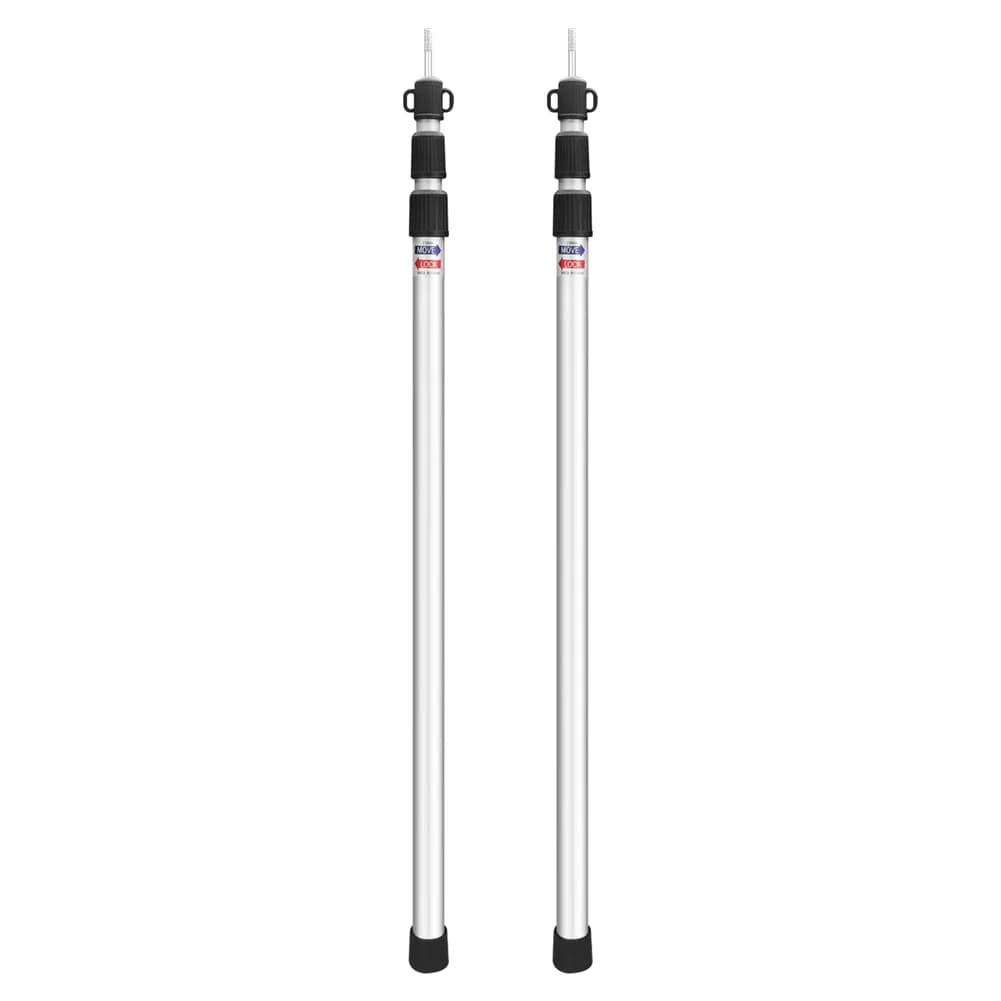 Poteaux de tente, poteaux de camping pour bâche, auvent, voile solaire, bâche de protection, poteaux