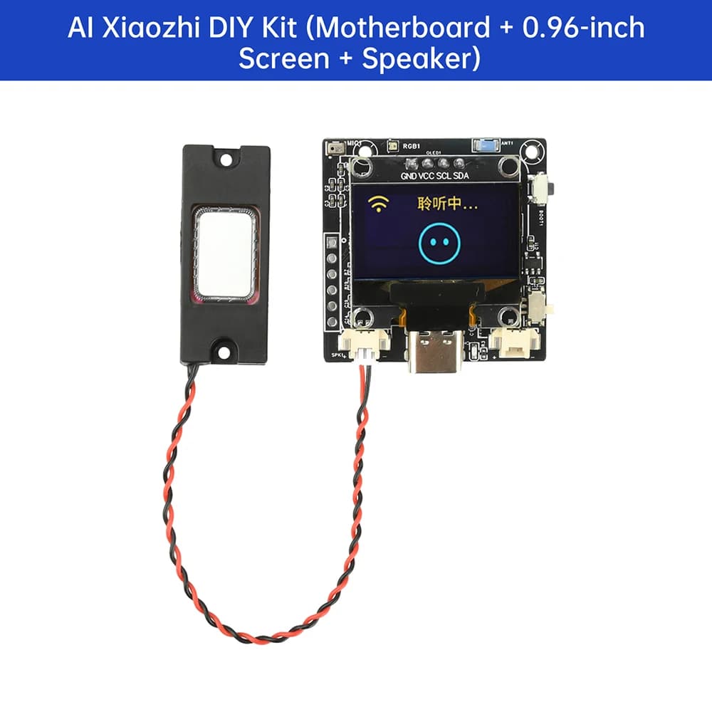 Kit de développement de robots AI ESP32-C3, avec OLED 0,96 pouces, prend en charge les mises à nivea