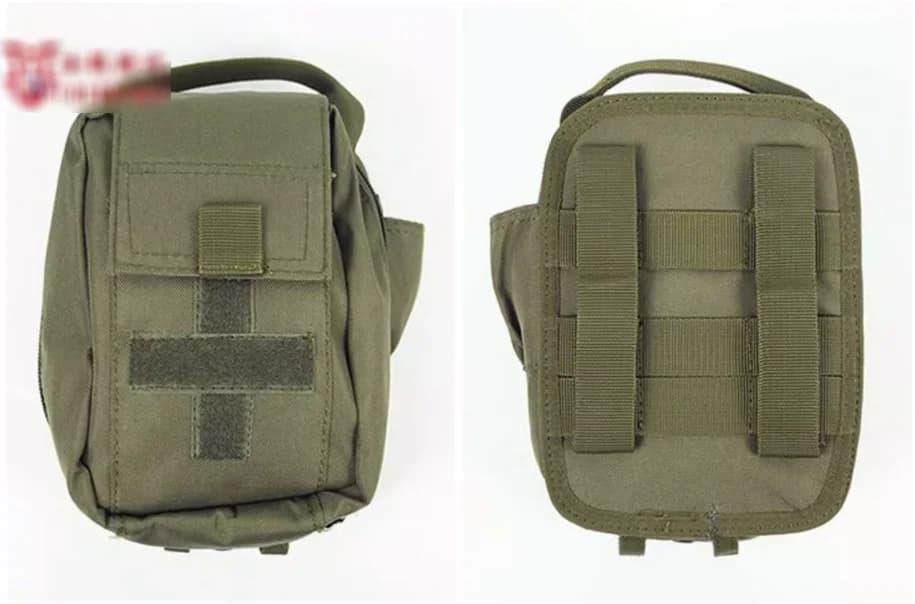 Gilet tactique accessoires pochette étui cou épaule garde jambe entrejambe protecteur sac de premier