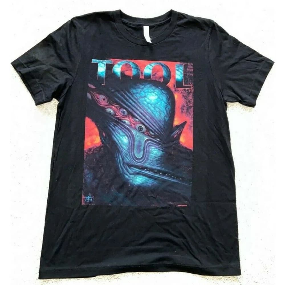 2024 hommes T-shirt décontracté outil bande 2024 tournée mondiale Concert Merch latéral outil bande