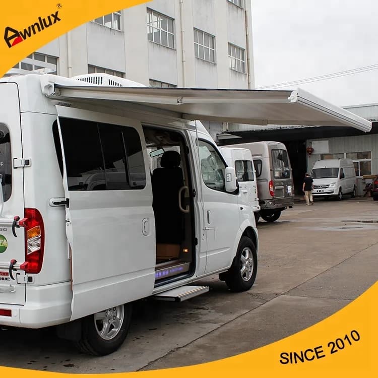 Auvent économique pour camping-car, auvent rétractable pour camping-car, auvent pour véhicule de loi