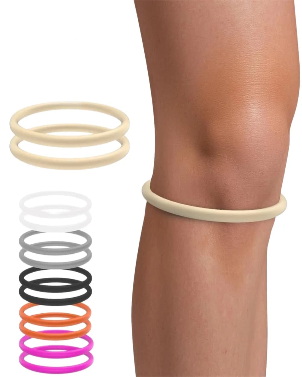 Sangle de soutien du tendon rotulien, Sangle de soutien du genou pour soulager la douleur et stabili