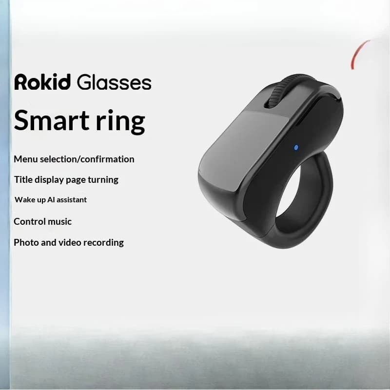 Accessoires pour lunettes intelligentes Rokid : Anneau Bluetooth, souris, téléprompteur portable, an