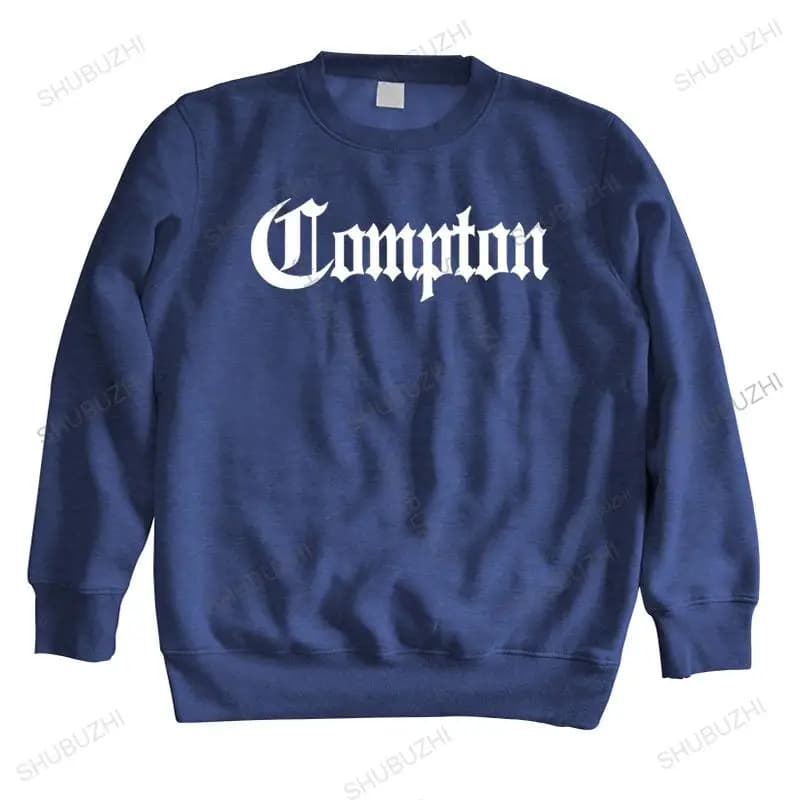Sweat à capuche col rond pour homme Compton California GOTHIC Eazy E NWA Dr Dre Rechte Outta COMPTON
