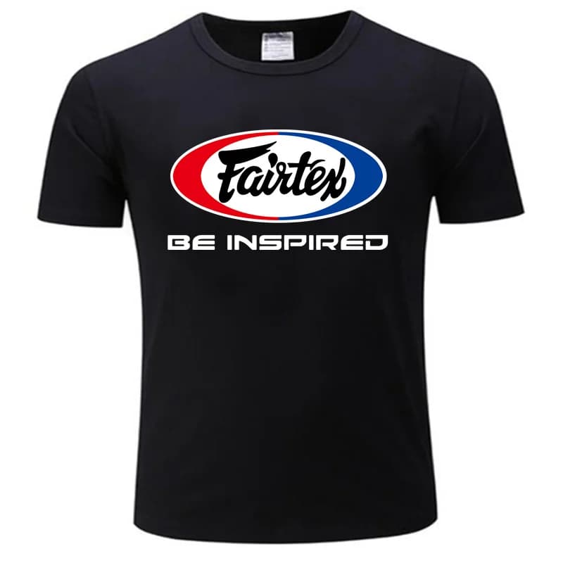 Fairtex Kickboxing Muay Thai t-shirt S-2XL articles de sport équipement vêtements mâle marque teeshi