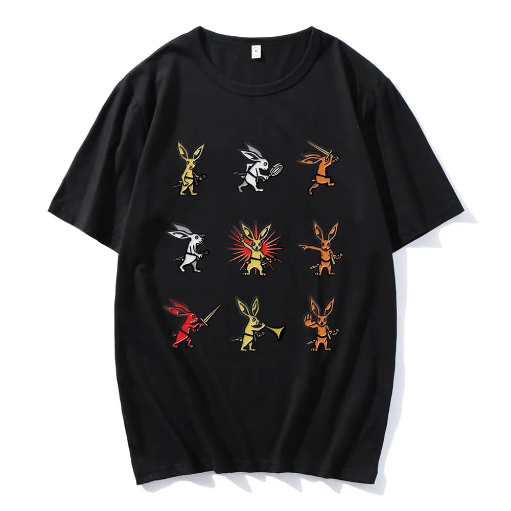 Game Kingdom Come: Deliverance Il lapin T-shirt unisexe Streetwear Hip Hop coton à manches courtes h