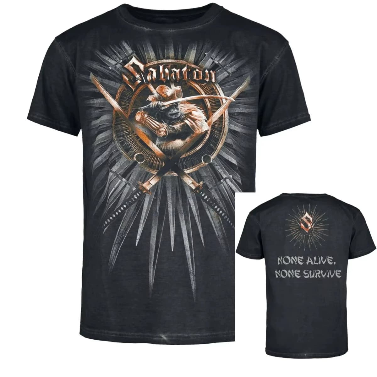 Nouveau T-shirt Sabaton 2026 pour Hommes et Femmes, Motif Groupe de Rock Métal Vintage, Streetwear d
