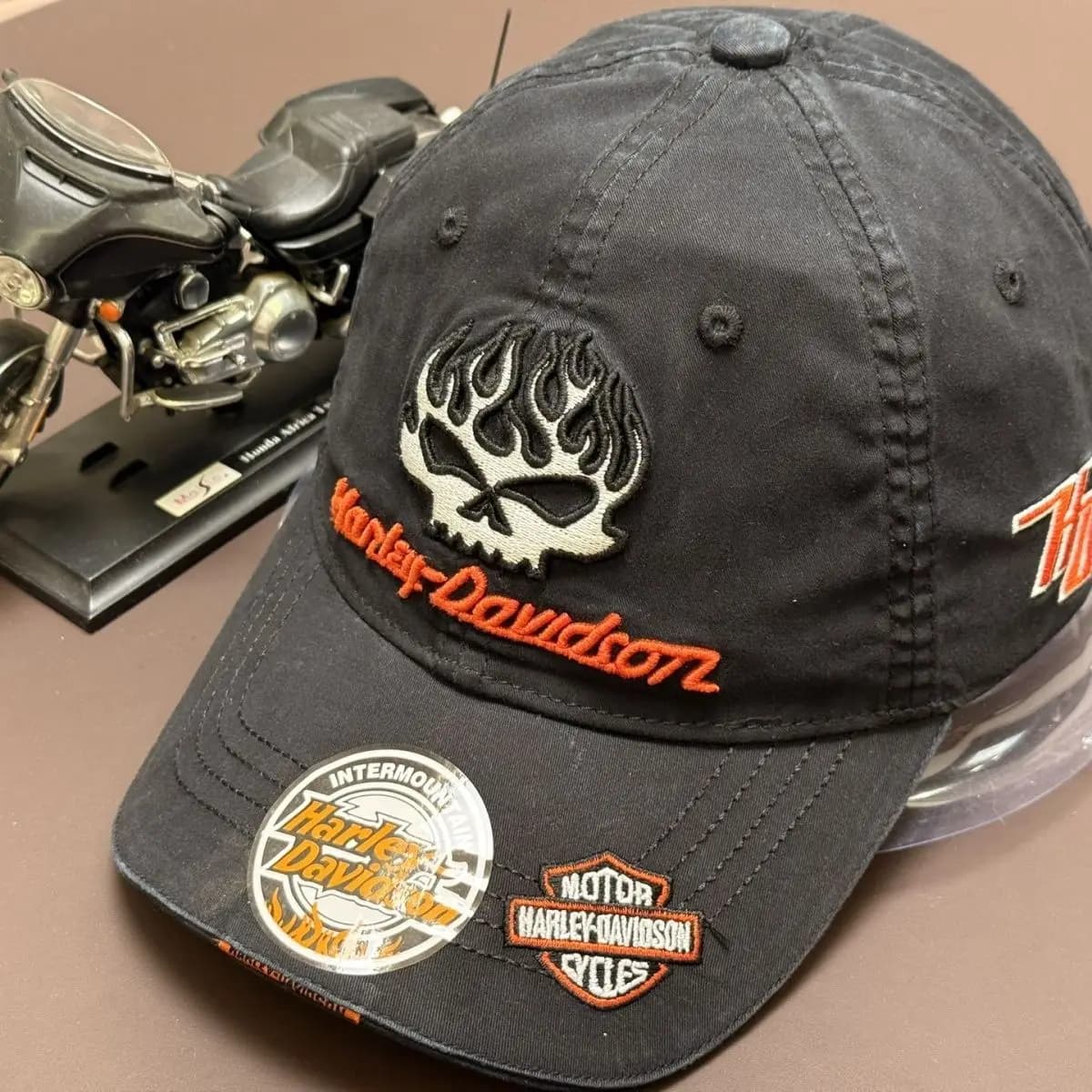 Hiphop brodé Harley - Casquettes de baseball Snapback Trucker Hats Outdoor Davidson - Sports Protect