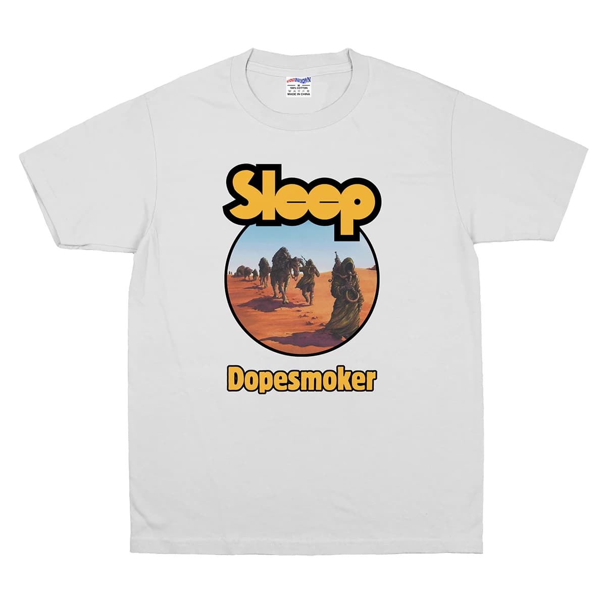 T-Shirt de sommeil Dopesmoker Metal Rock Band Om Boris Sunn O))) Earth High On Fire, vêtements en co