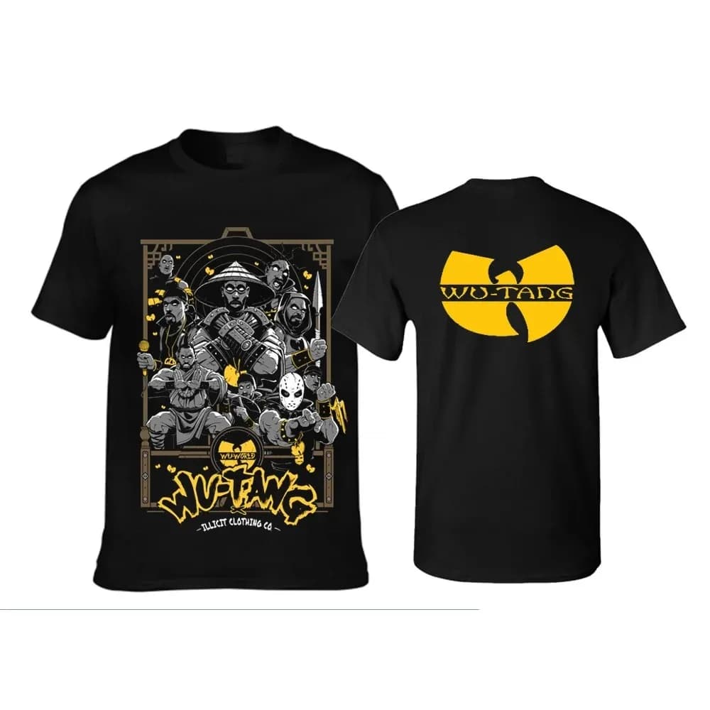 T-shirts imprimés 2026 WU-TANG Clan : Affiches d'album et accessoires – T-shirts classiques de mode 