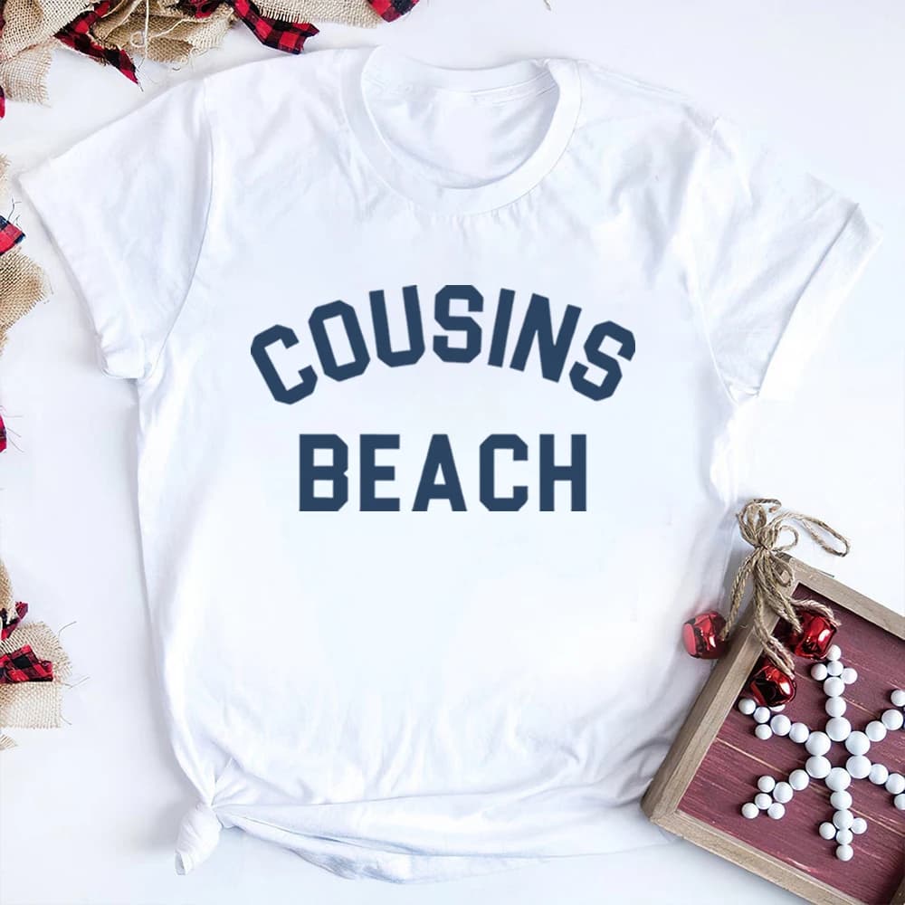 Magasin sur la télévision l'été j'ai transformé jolie chemise ventre Cousins chemise de plage femmes