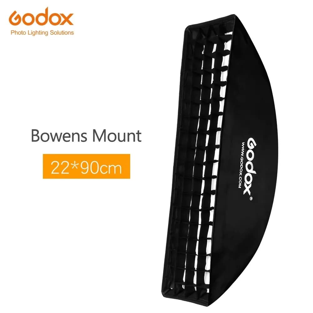 Godox Bowens Mount 60X90cm 70X100cm 80X120cm Portable rectangulaire nid d'abeille grille Softbox boî