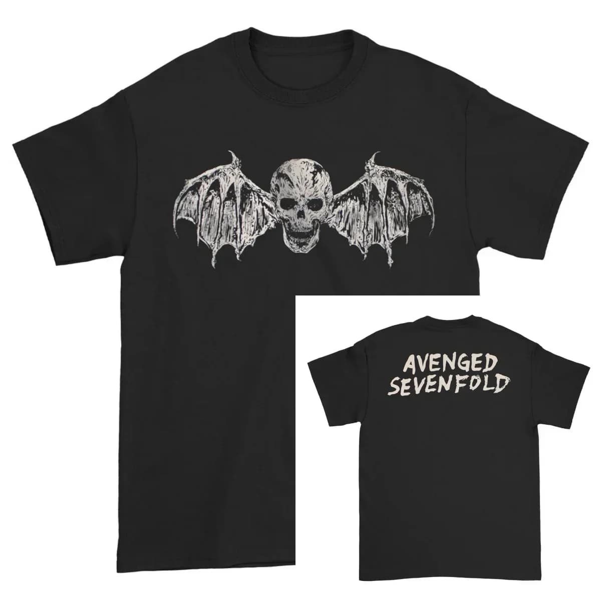 T-shirt Avenged Sevenfold Life Is But A Dream... Deathbat de haute qualité pour hommes et femmes, pr