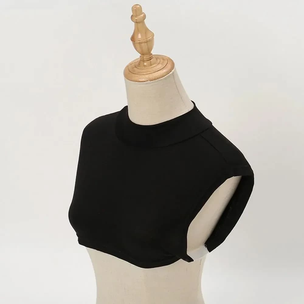 Nouveau détachable Modal cou couverture mode femmes faux col col haut cou chaud col roulé foulards