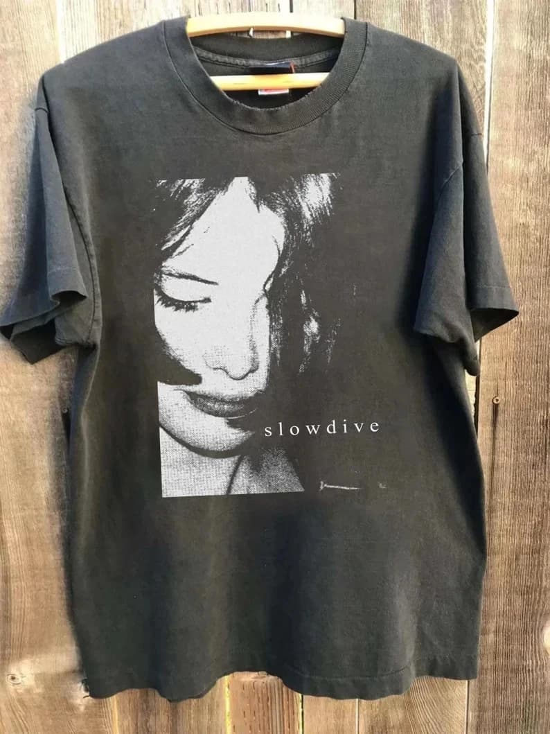 T-shirt VTG Slowdive Souvlaki pour le printemps et l'été, mode décontractée pour hommes, adapté aux